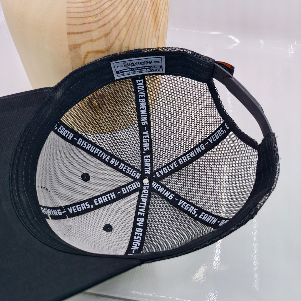 Badge Trucker - Camo (EVO)