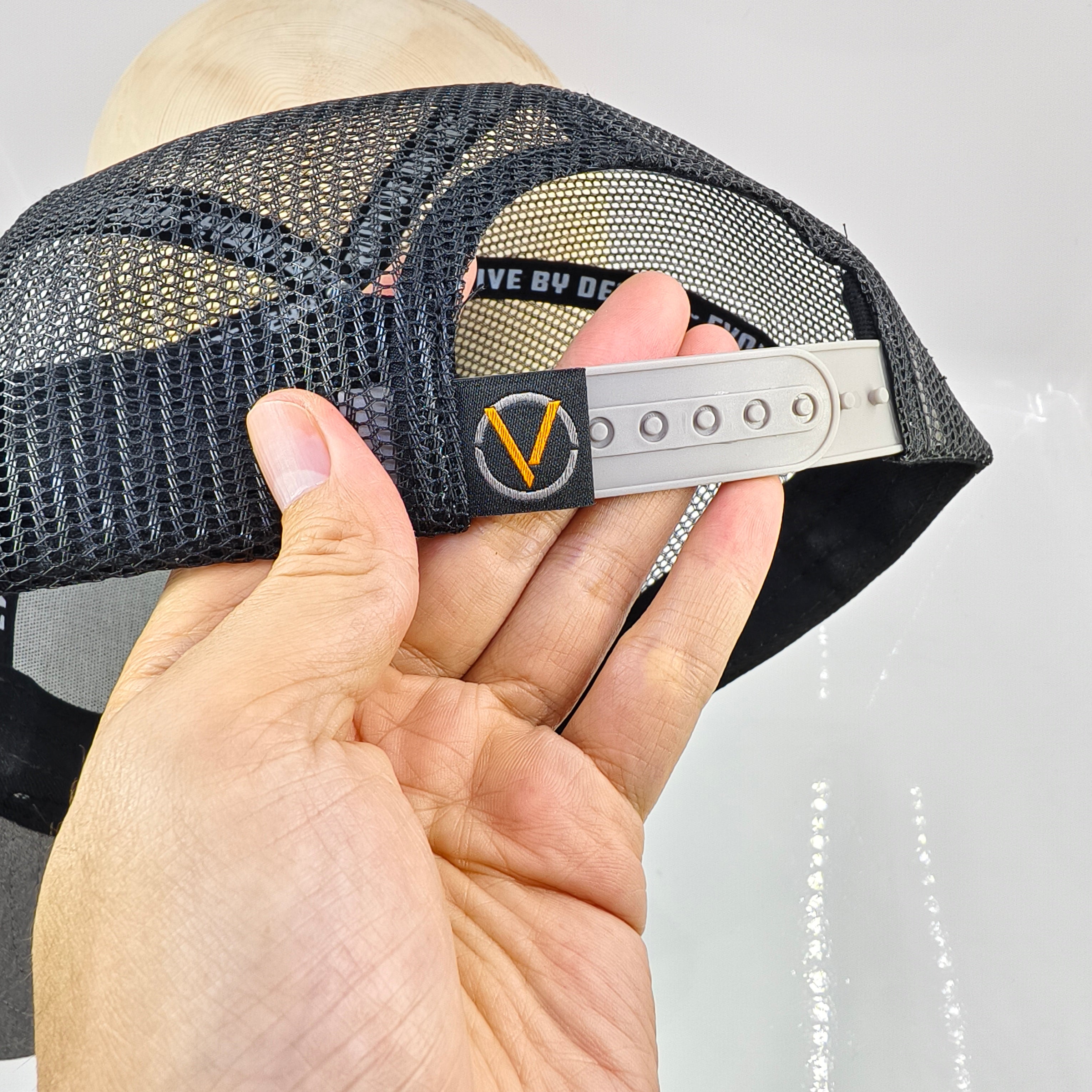 Badge Trucker - Heather Gray & Black (EVO)