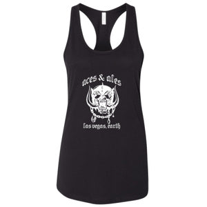 Skull Head tank, racerback - Ladies (AA)